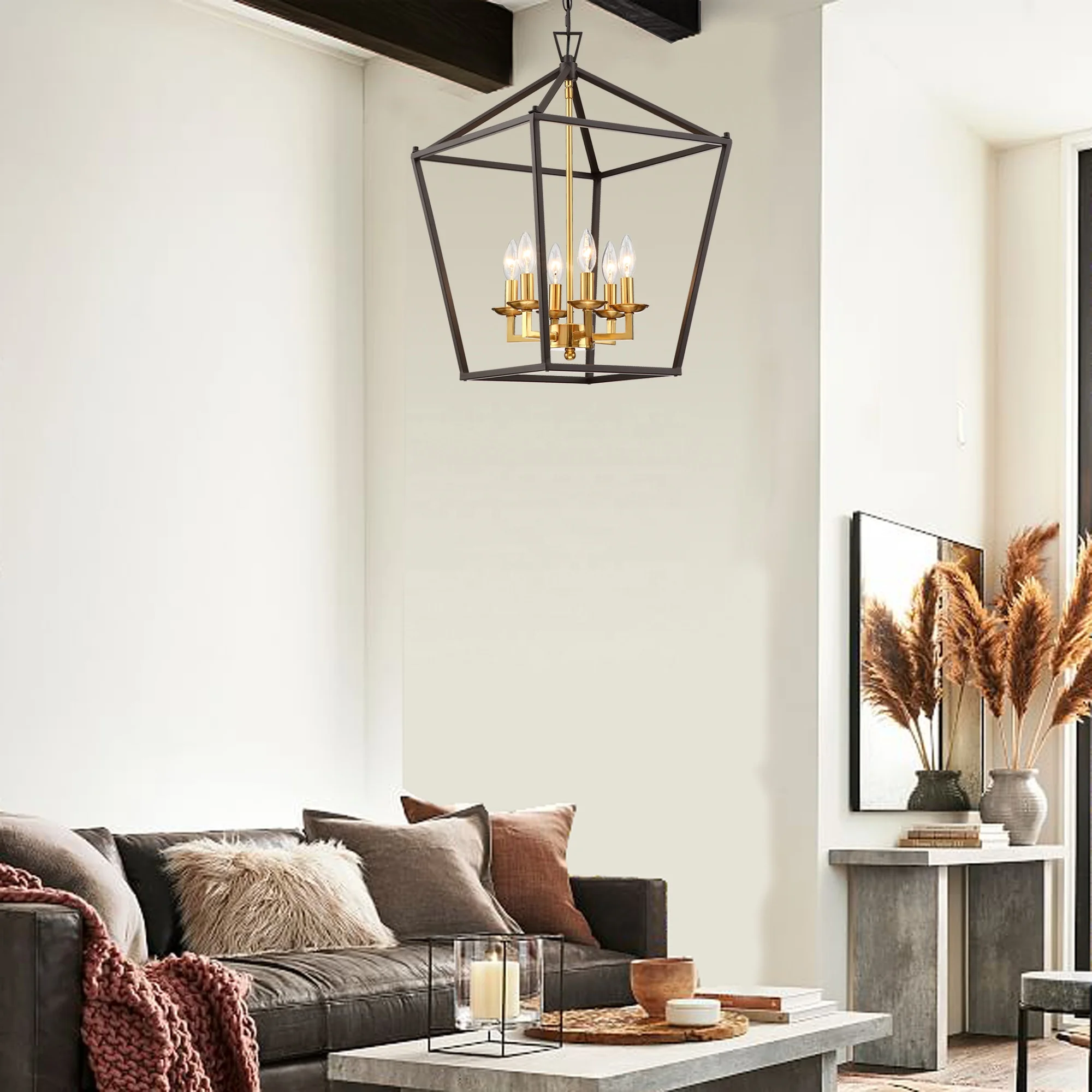 Hot sale contemporary luxury farmhouse indoor pendant light modern chandelier lighting chandeliers & pendant lights