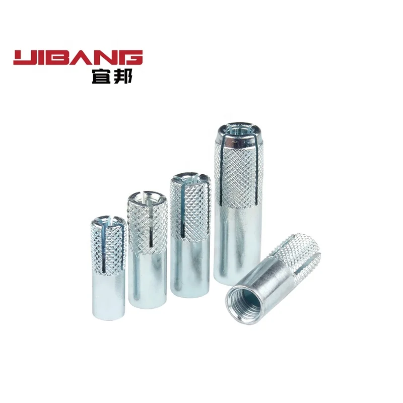 GB Standard Drop in Anchor Wedge Anchor Wall Anchor Screws without Screws