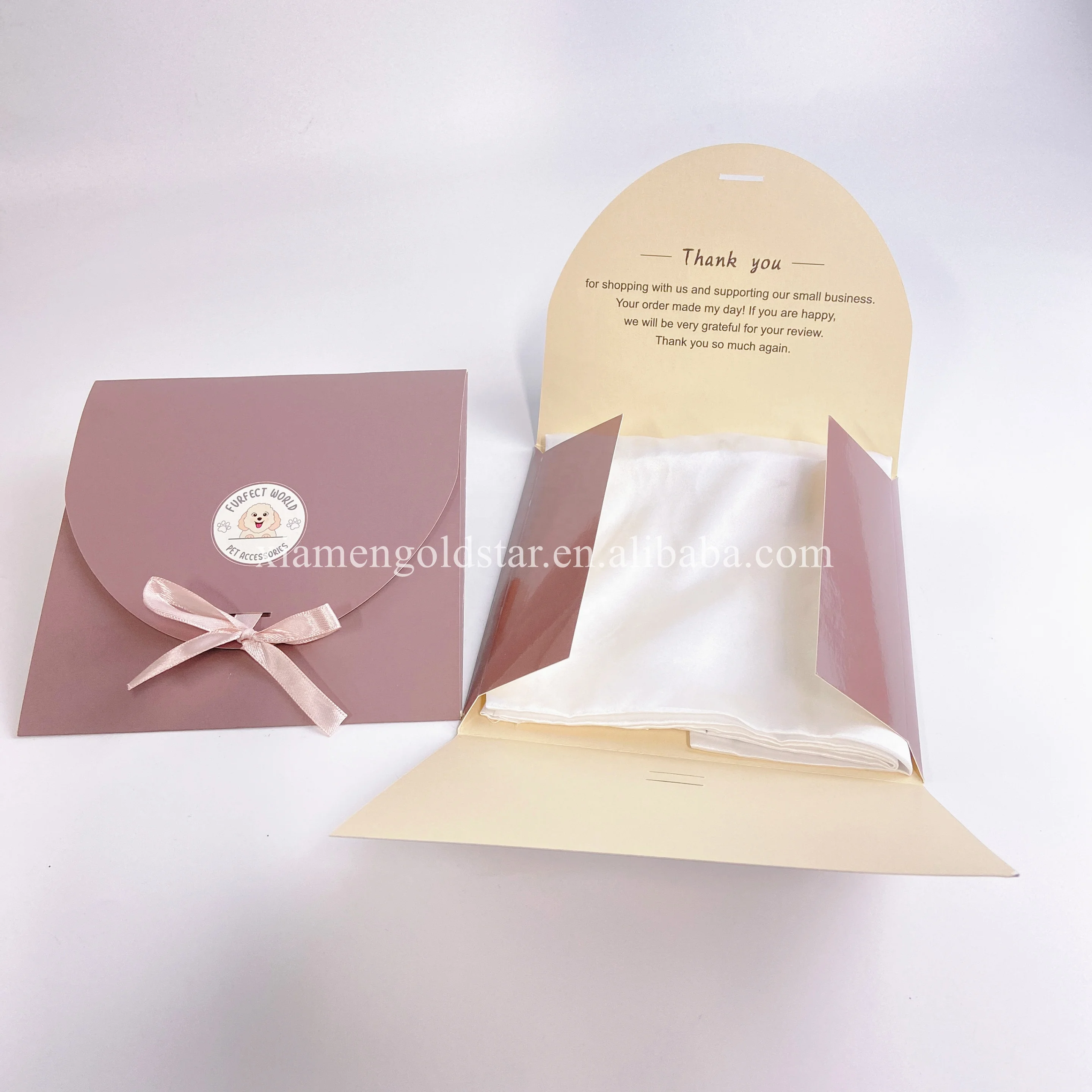 Best Sale Paper Envelope With ribbon Personalized Design for Wedding Invitation Cards