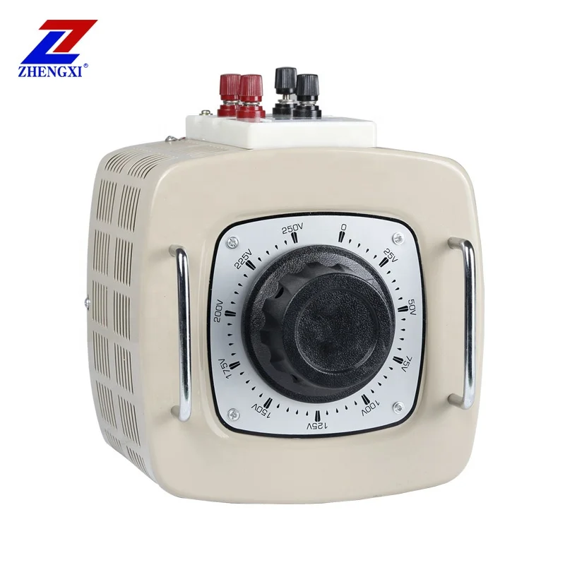 ZX TDGC2-5KVA Factory direct single phase variac variable transformer ac adjustable voltage regulator/ stabilizer