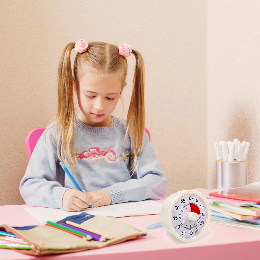 Kids Pomodoro Countdown Kitchen Timer Google Timer for Study Productivity Visual Timer