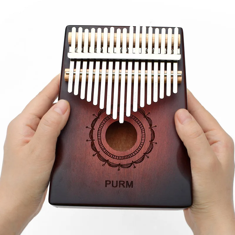 Music Hot Sale Thumb Piano Kalimba 17 keys for Sale mahogany kalimba musical instrument Kalimba