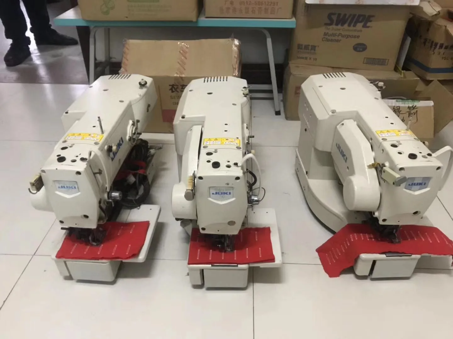 TOP selling industrial juki 1790 used button hole sewing machine good condition