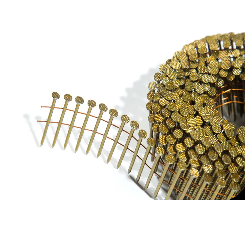 Best Quality Pallet Coil Nails for Sale 15 Degrees Wire Coil Nail farming collated coil nails