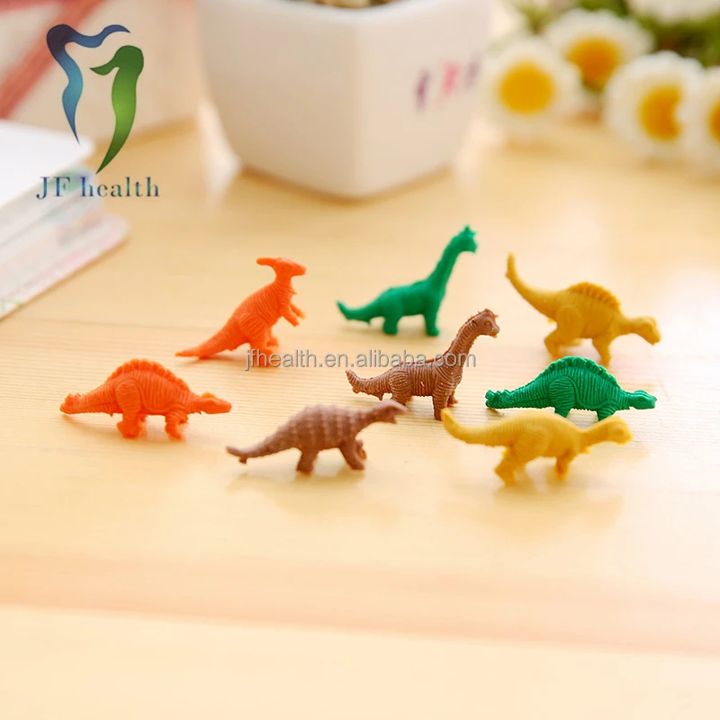 wholesale children student stationery creative cartoon mini dinosaur egg eraser