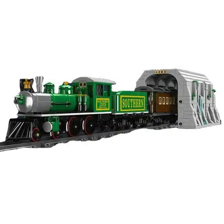 Train Toys High-Tech Remote Control Ttain Steam Locomotive with Train Tunnel Part Model Train Toys for Kids