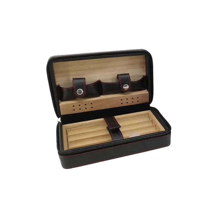  Высококачественная кожаная коробка для сигар cohiba