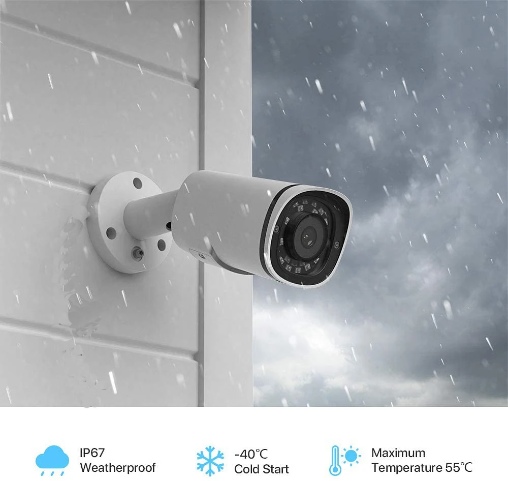 Конкурентоспособный бренд шорошее ночное виденье 2.0mp imx307 h.265 poe ip-камера 2 8 мм объектив Пуля Открытый видео камера