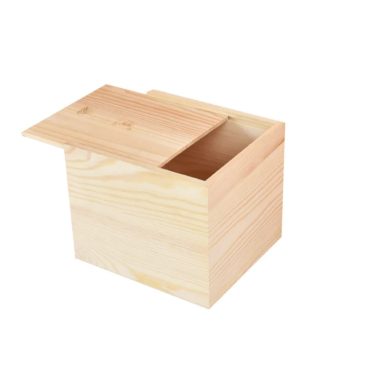 Wooden Box and Small Packing Wooden Eve Wood Manufacture High Quality Luxury Christmas Customized Logo Storage Pine Angel 100pcs