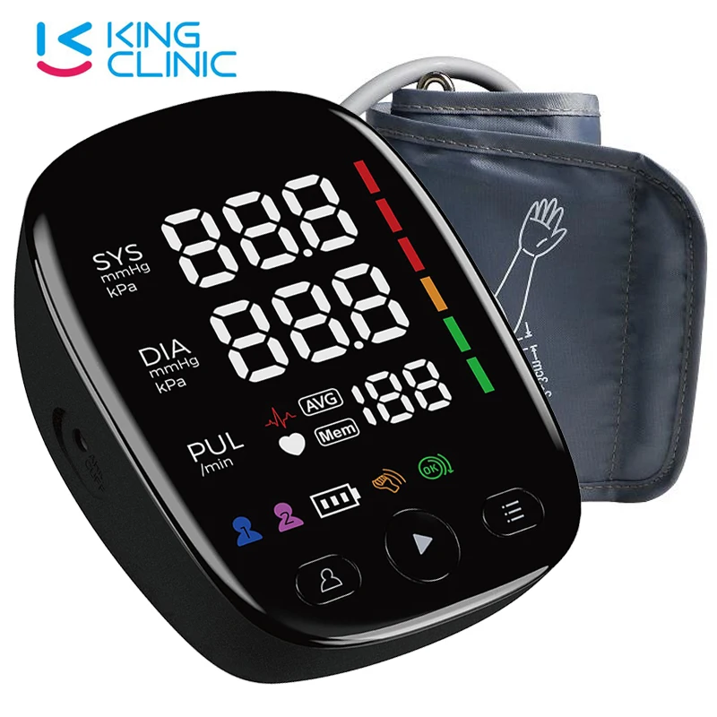 Blood Pressure Monitor - Digital Automatic Measure Blood Pressure Monitor with Heart Rate  Pulse Detection