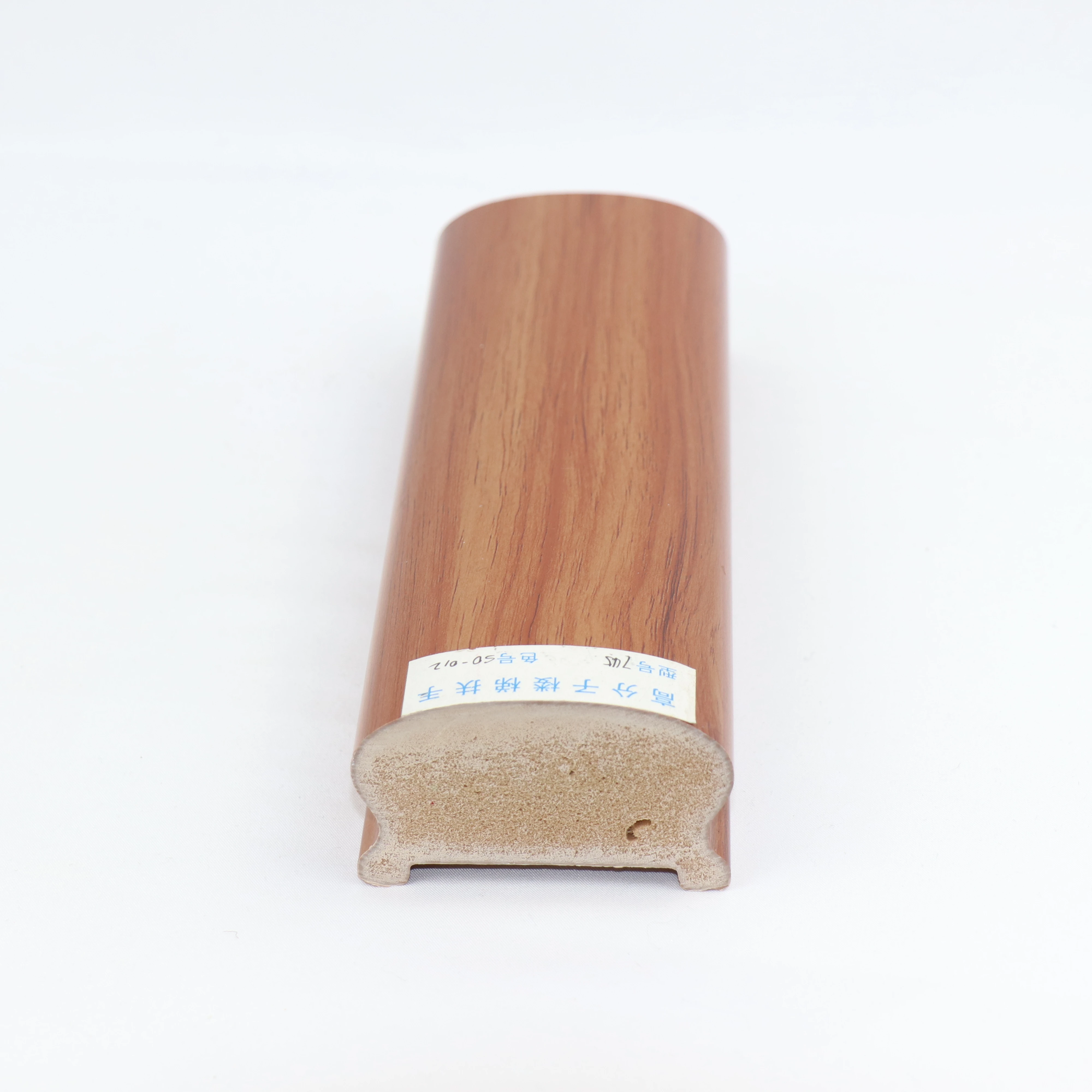 Durable Wooden Staircase Railing With Glass Plastic Handrail Staircase Railing OEM Railing For Stairs