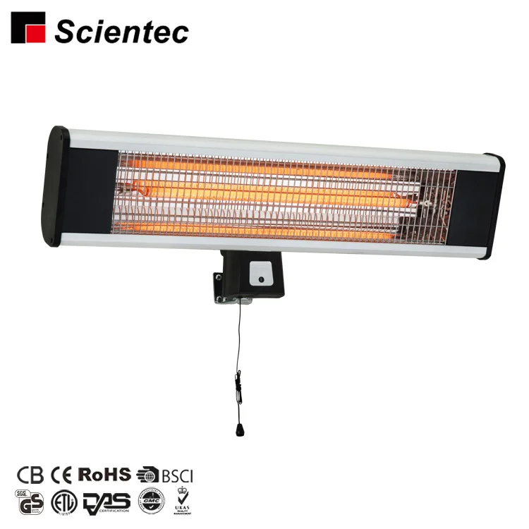 Good Quality IP44 1800W Patio Heater Ceiling Wall Mount Room Infrared Heater