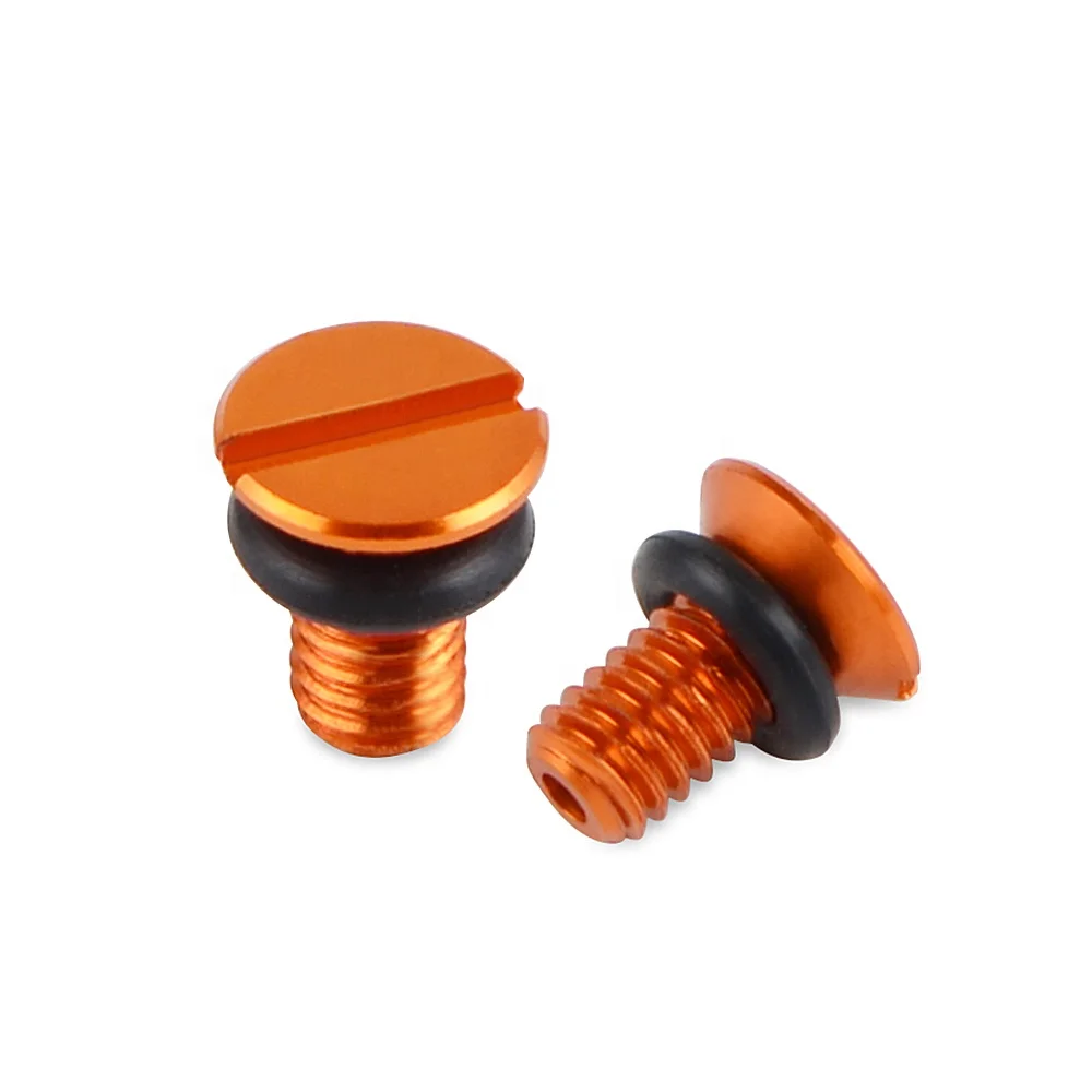  Винты воздушного клапана вилки NiceCNC M4x0.7 для KTM 250EXC 300EXC 08-19 250XC-W 300XC-W 2008-2019 350EXC-F 500EXC