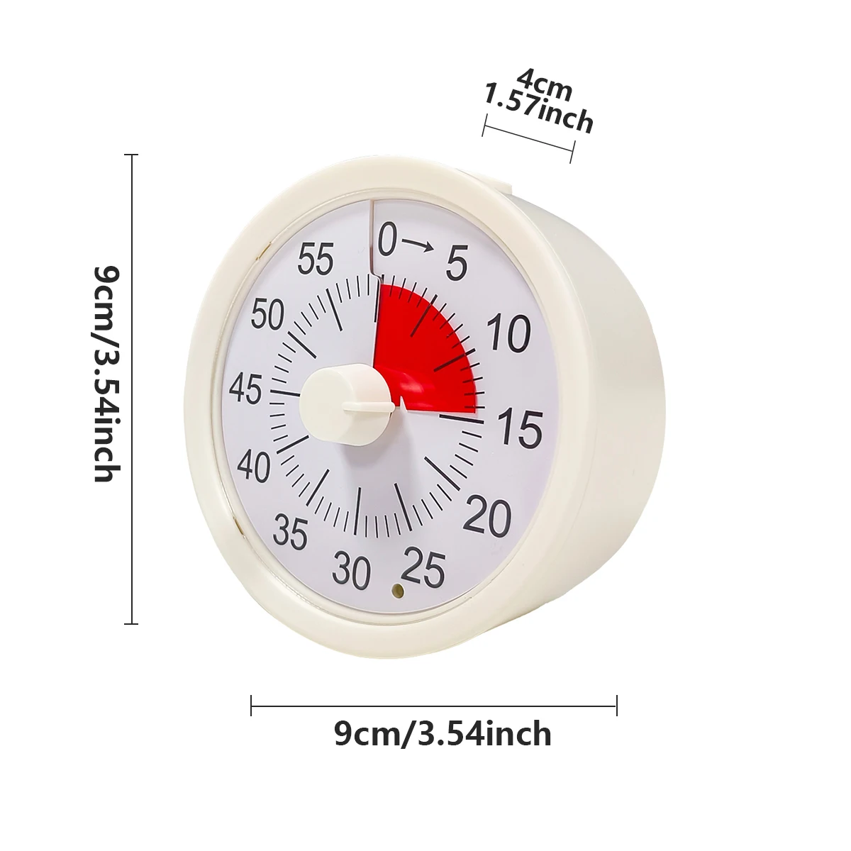 Kids Pomodoro Countdown Kitchen Timer Google Timer for Study Productivity Visual Timer