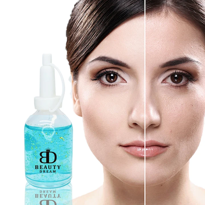 30ML 24K Golden Foil Anti Wrinkle Anti Aging Skincare Serum Blue Copper Peptide Skin Repair Facial Serum Moisturizer Essence