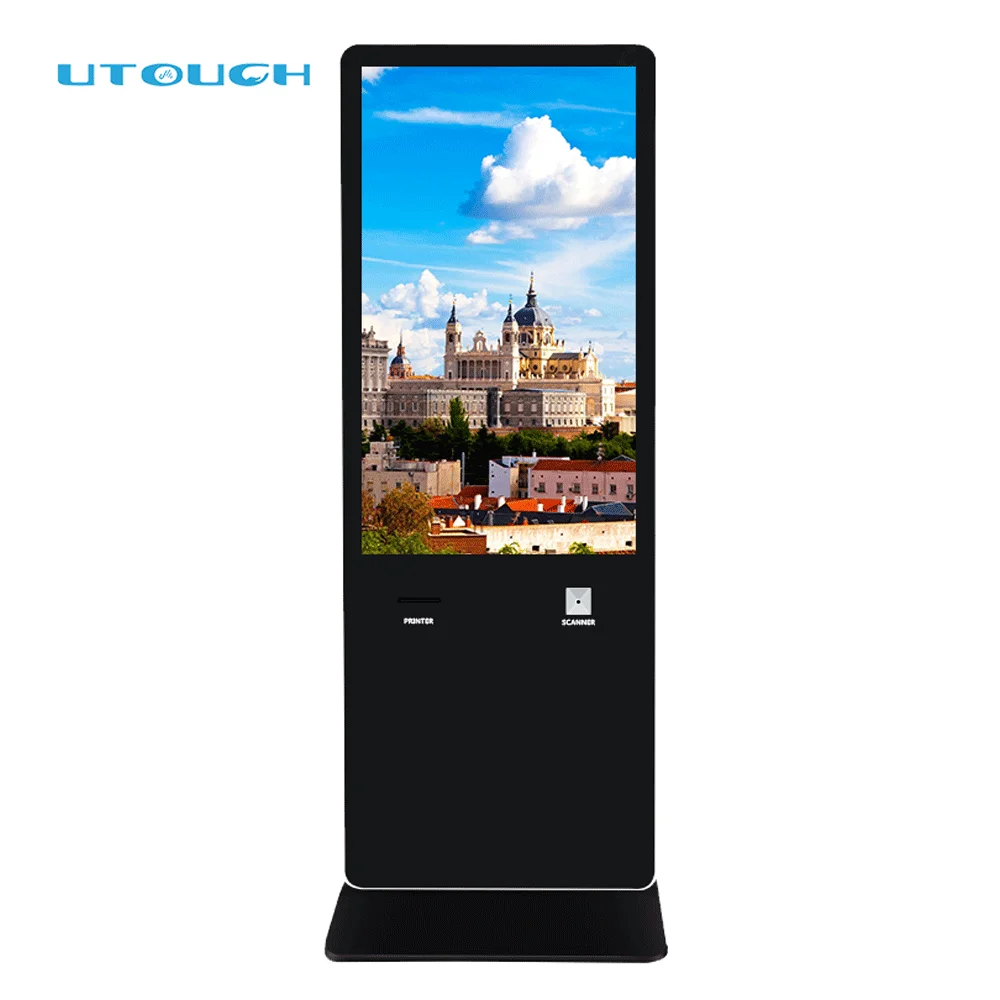 Restaurant ordering and payment small ticket printing scan code payment touch screen kiosk self-service terminal