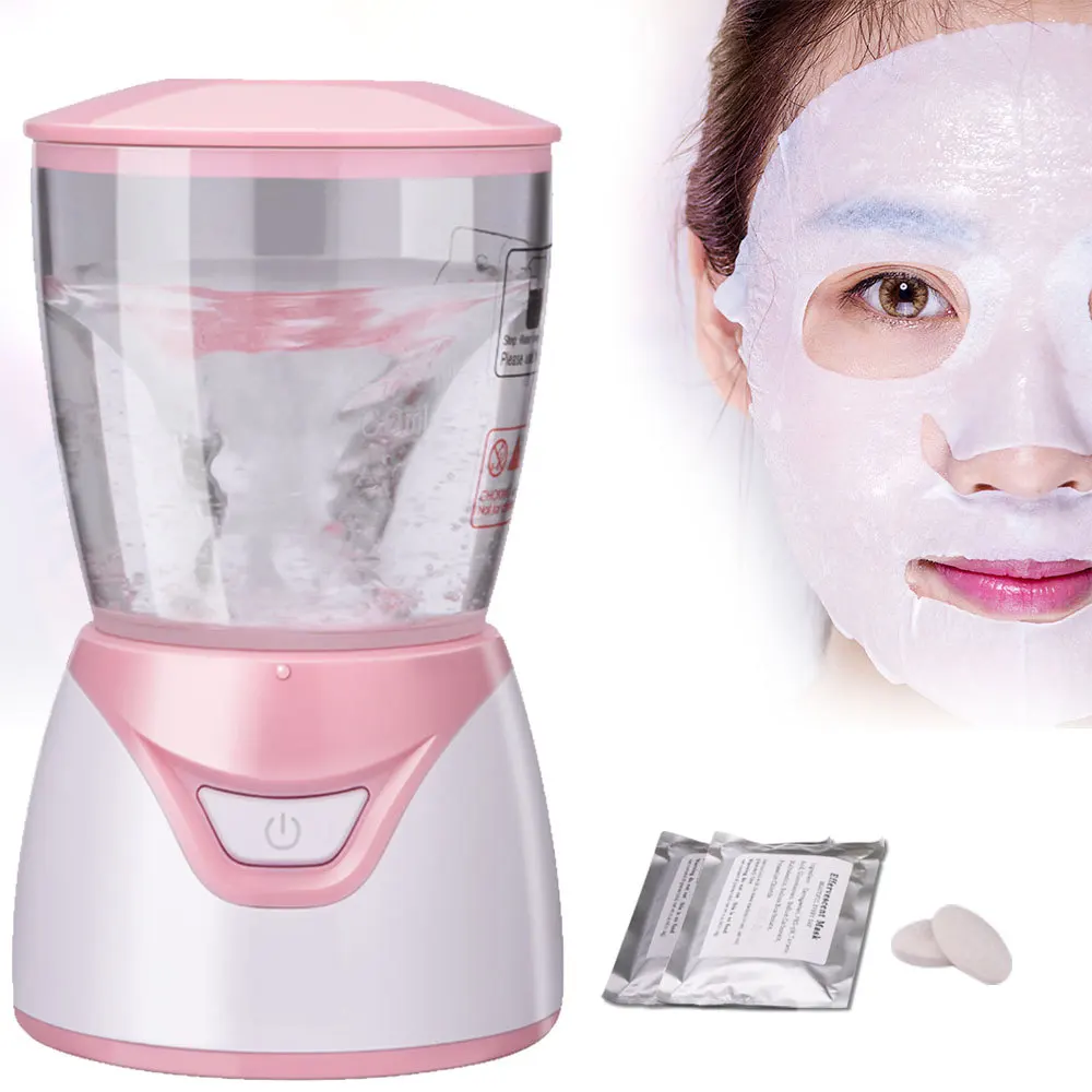 Factory Price Mini Portable Automatic DIY Collagen Vegetable Fruit Face Mask Maker Machine