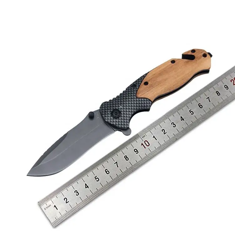 Ready To Ship Sports Entertainment Camping Survival Stainless Steel Outdoor Hunting Tactical Folding Pocket Knife