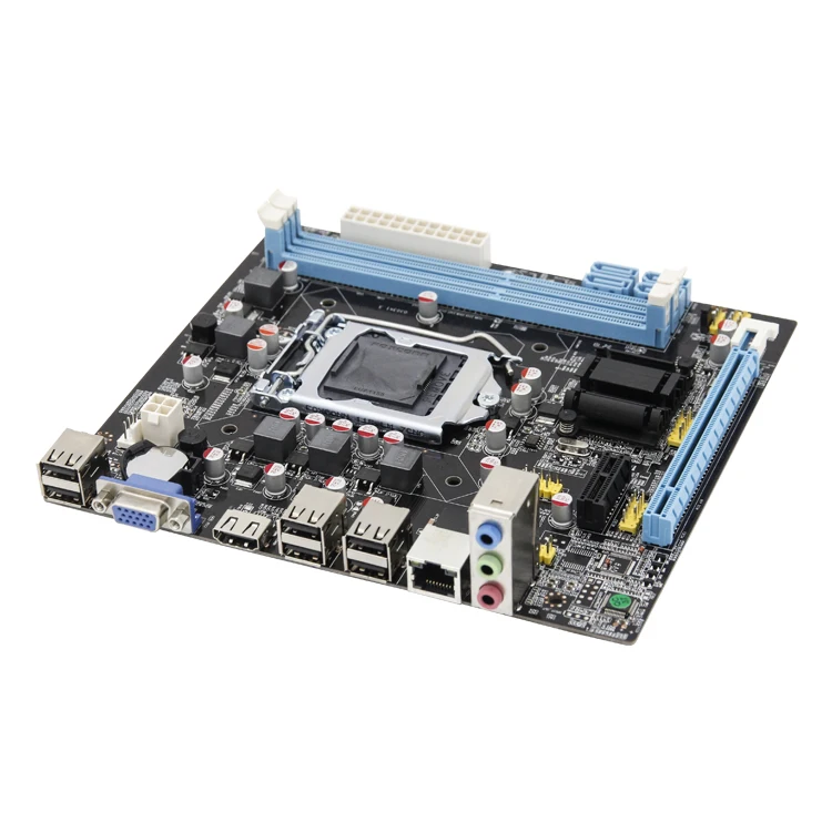 Motherboard H61 1155 for core 2/3th generation i3/5/7 4*SATA 3Gb/s Ports USB 2.0 ports