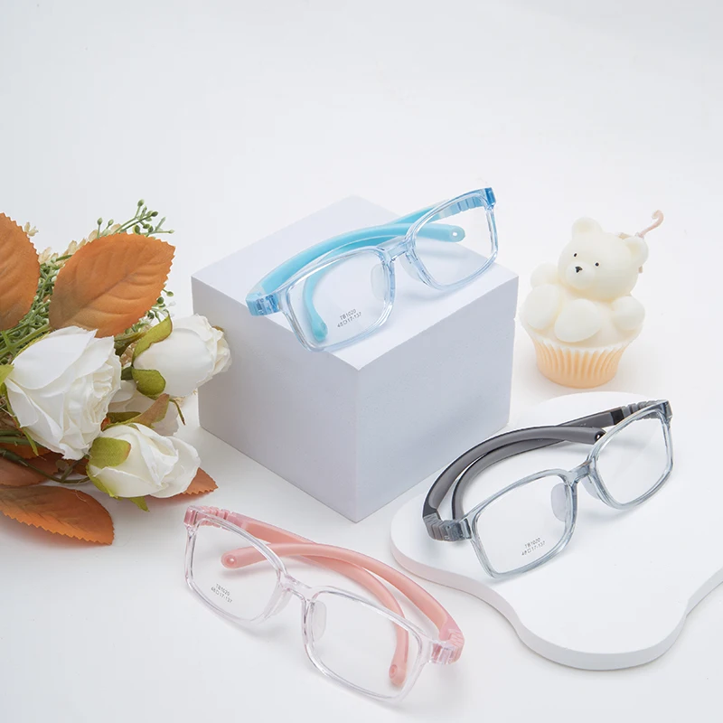 Модные гибкие детские очки в оправе для детей, для девочек и мальчиков, оптические очки, Lunettes Tr90, силиконовая оправа, оптические очки