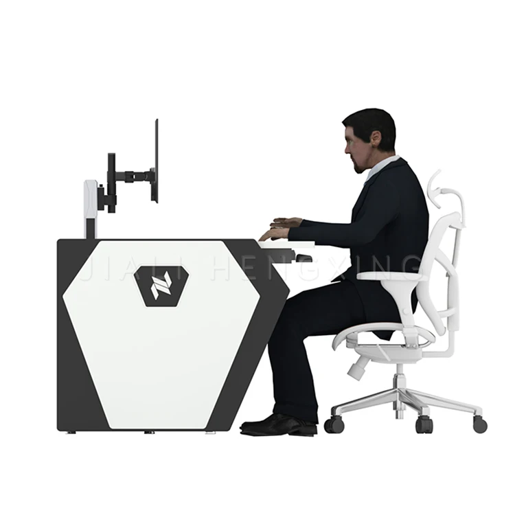 High End Operator Console Virtual Command Center Workstation Console Industrial Control Room Desks