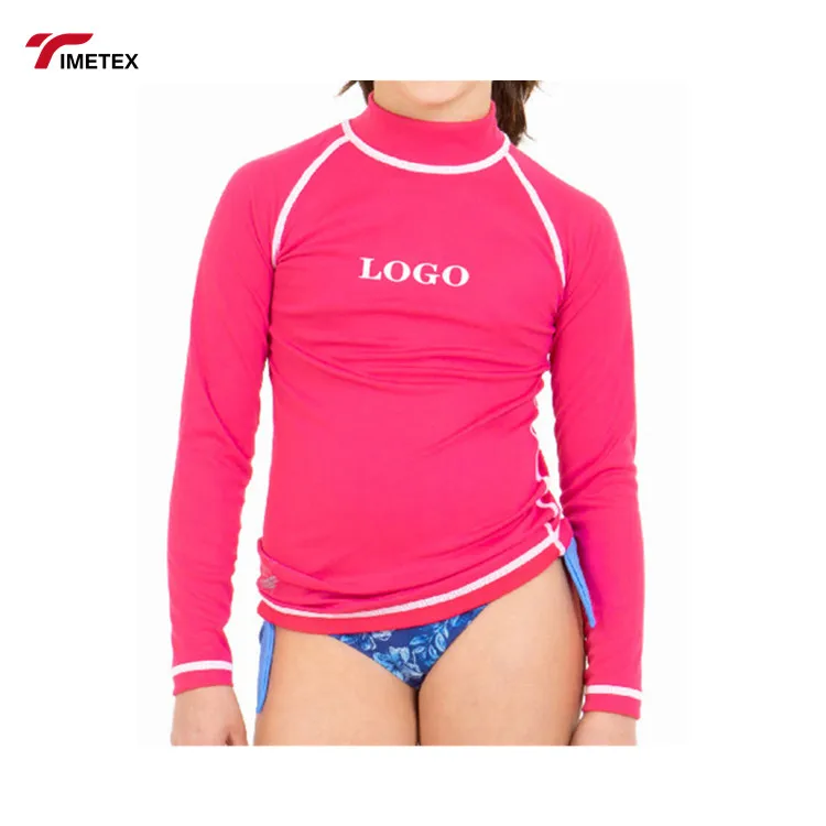 OEM Wholesale Kids Long Sleeve Rash Guards Quick Dry Swimwear Surfing Shirt Custom Logo Mma Rash Guard