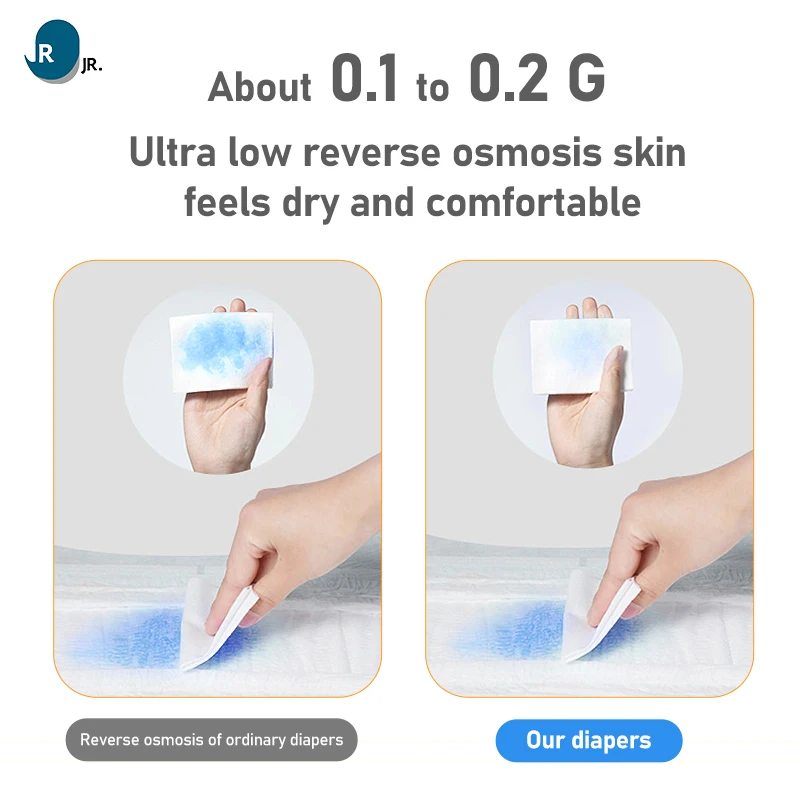 JR Hospital Medical Supersoft Adult Diaper Factory Wholesale Elderly Disposable Diapers for Adult