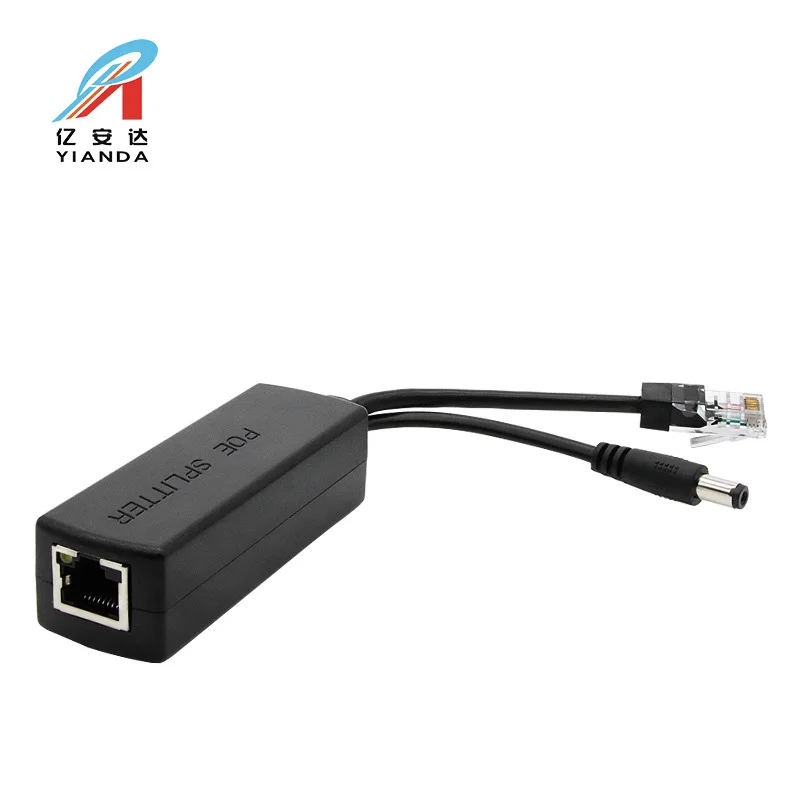 Hot Sale Power over Ethernet DC PoE Splitter module for IP Camera 48V poe RJ45 splitter