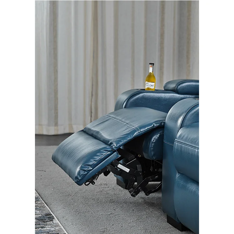 Custom Multi Functional Room Furniture Leather Movie Chairs Cinema Sofas for Home Theater