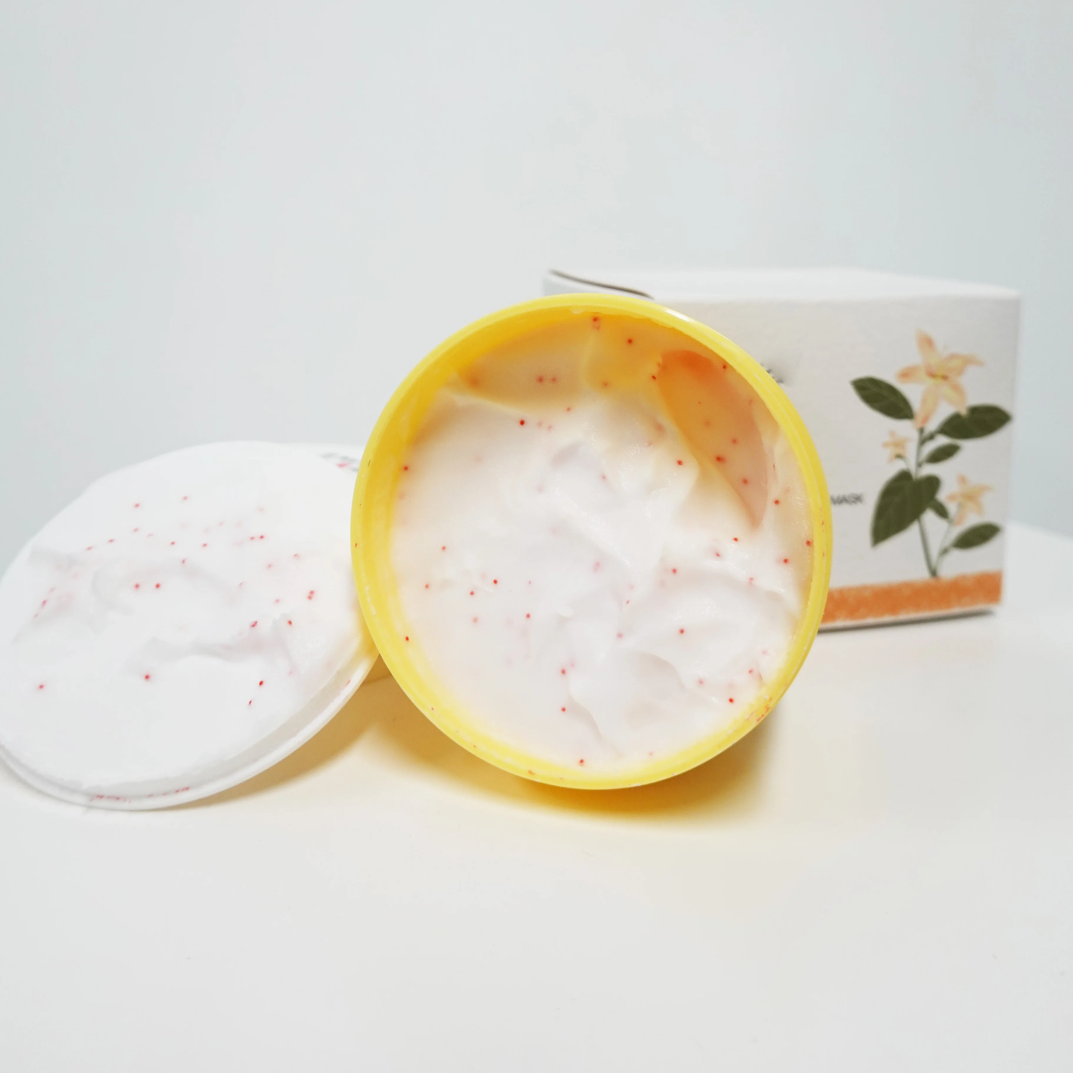 Nerolidol Brightening Repair Mask Soft Texture Deep Repair Gentle Cleansing Face Cream Whitening Clay Mask