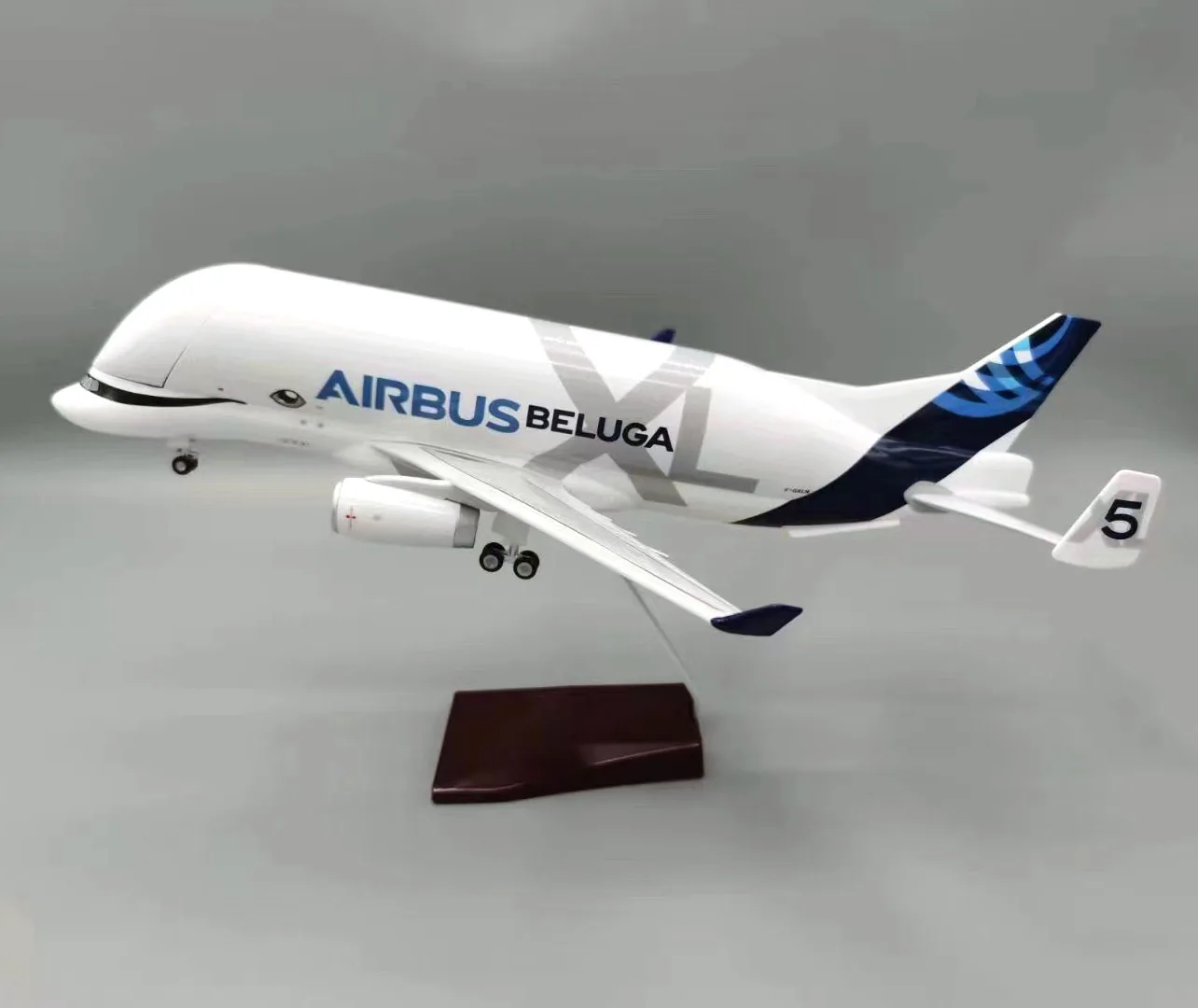 42CM A330-600ST airplane model 1:150 Resin Super Beluga hot selling aircraft model for collection Holiday gift customizable