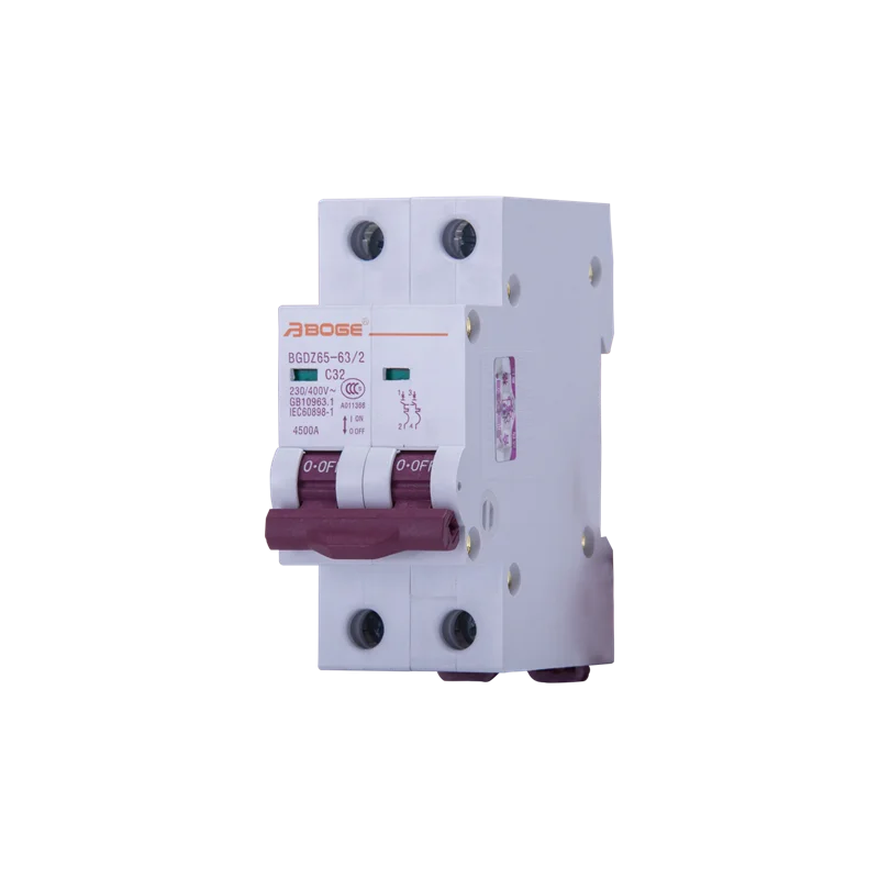 Miniature circuit breakers 6 amp mcb low voltage electrical mccb amp air circuit breaker 2 pole mccb