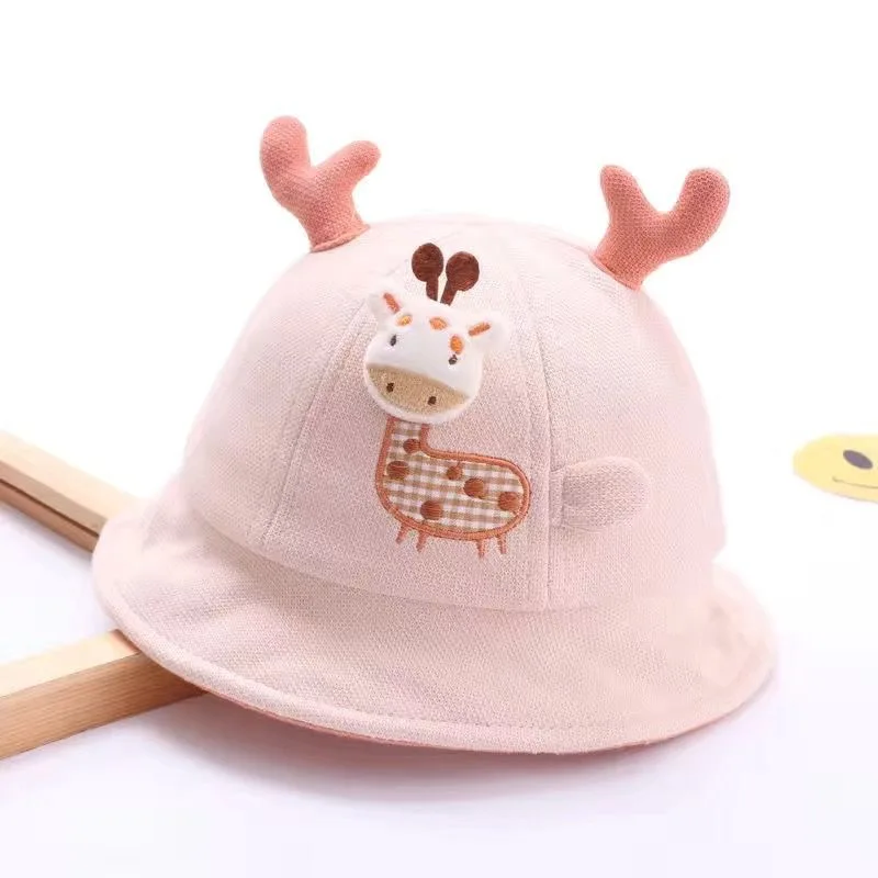 Fashion Wholesale bucket hat baby boy Cute Toddler Cap funny crazy winter hats  for kids