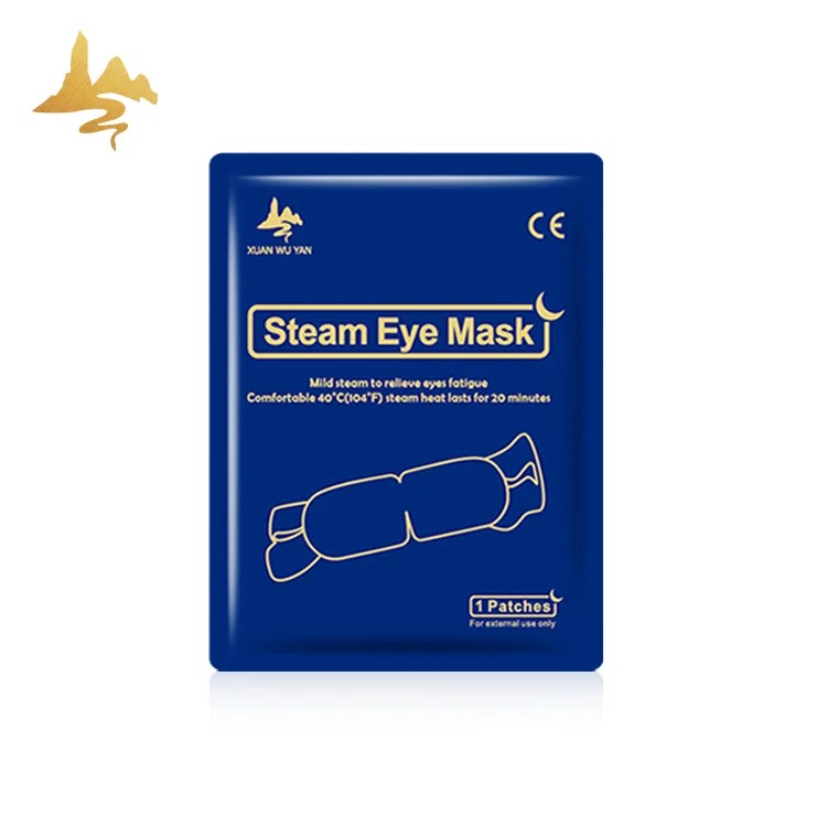 Wholesale Self Heating Sleeping Patch Disposable Steam Eye Mask To Relieve Eyes Fatigue