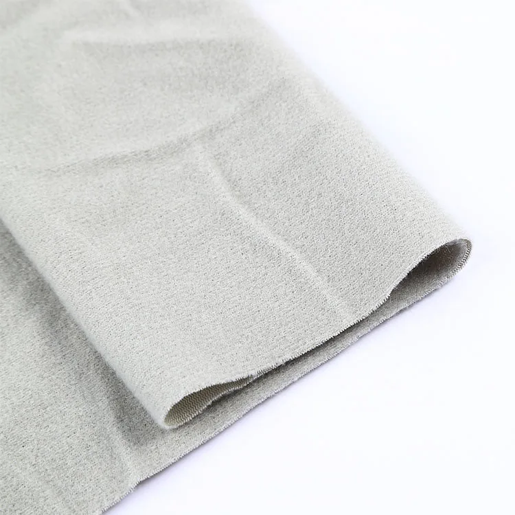 Terry fabric 260g French looped matte cotton polyester knitted fabric autumn hoodie pants jacket fabric