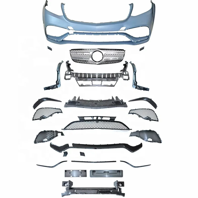 Car Bumper for Benz GL Class  X166 2013 2014 2015 Upgrade GLS63 Body Kits