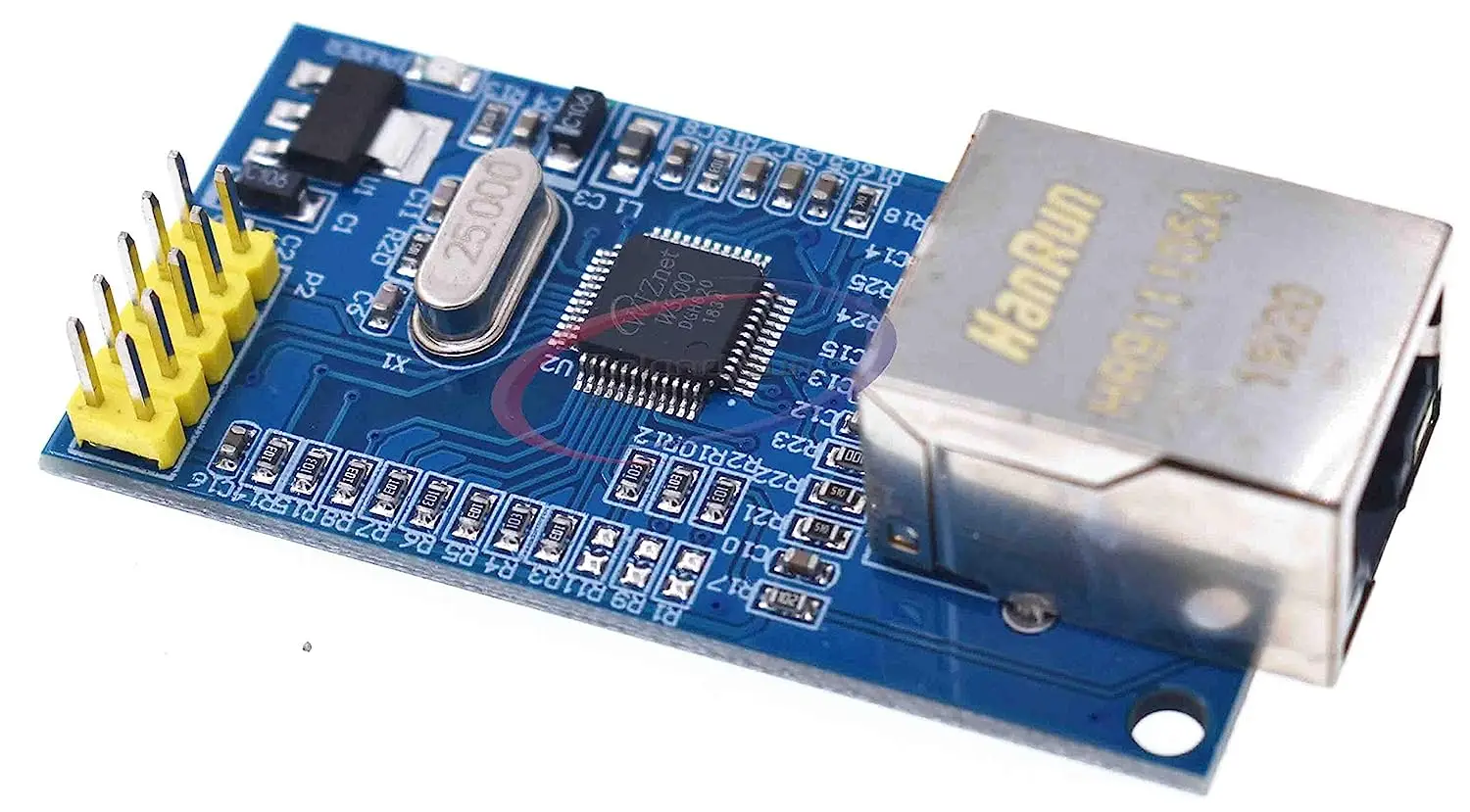 W5500 Ethernet Network Module Hardware TCP/IP 51 / STM32 SPI Interface microcontroller Program Over W5100 for Arduino I/O MCU