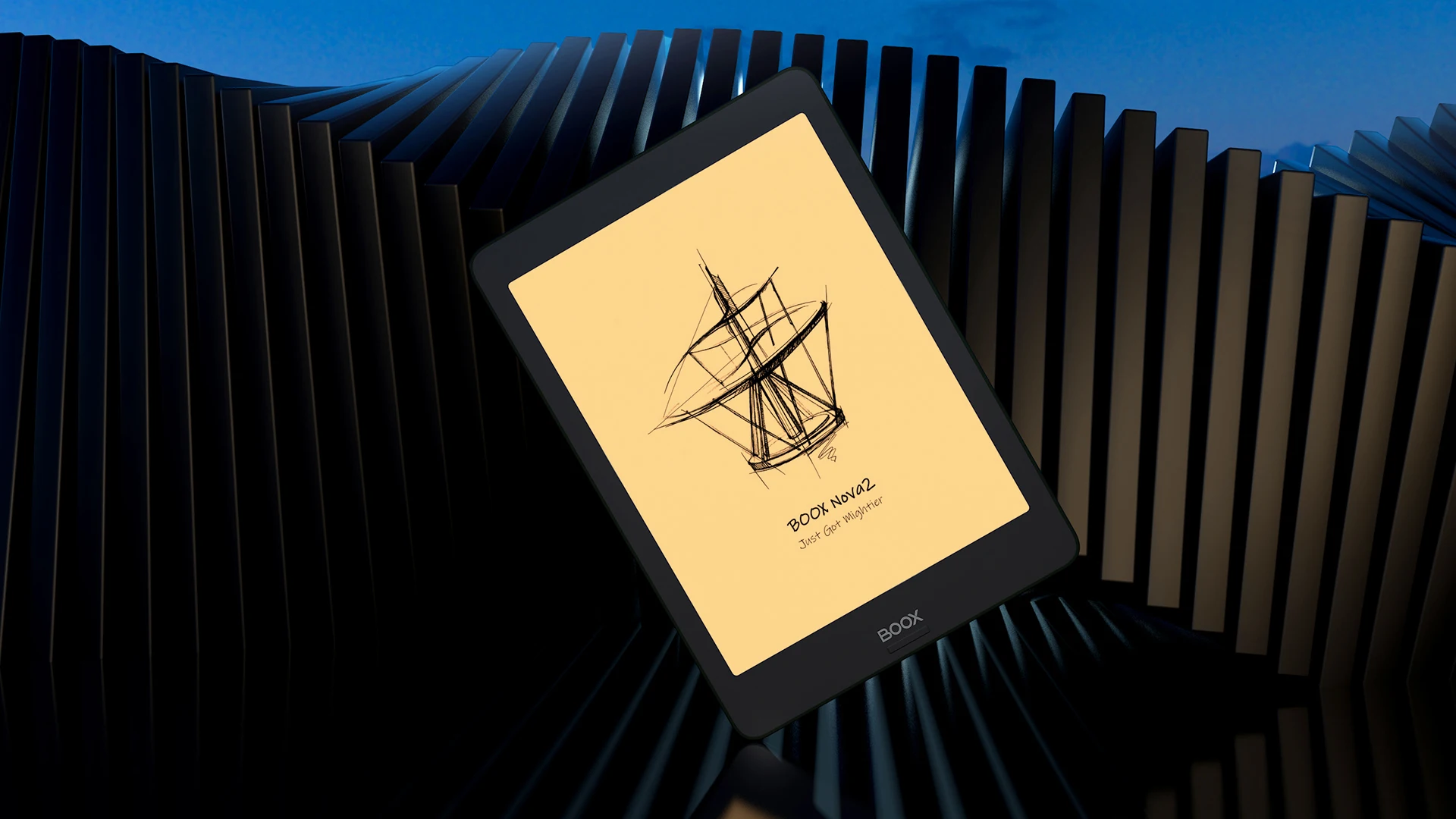 
2020 hotsale model BOOX Nova2 7.8 inch Digital Notepad with front light and wacom pen suitable for home-based learning 