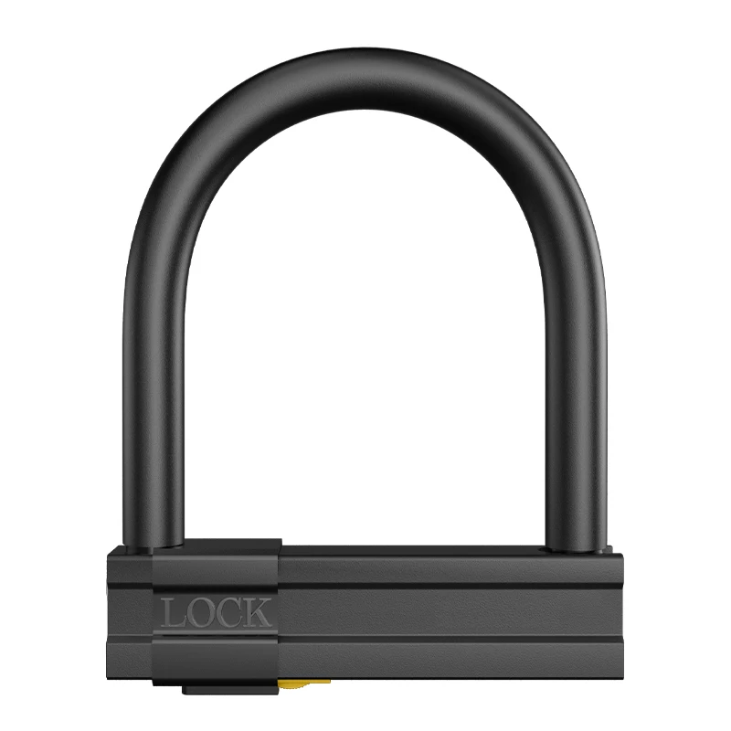 Xunting Bike U Lock Universal Anti-theft Heavy-Duty Safety Motorcycle Scooter Cycling U-Lock Bicycle Accessories with 2 Keys