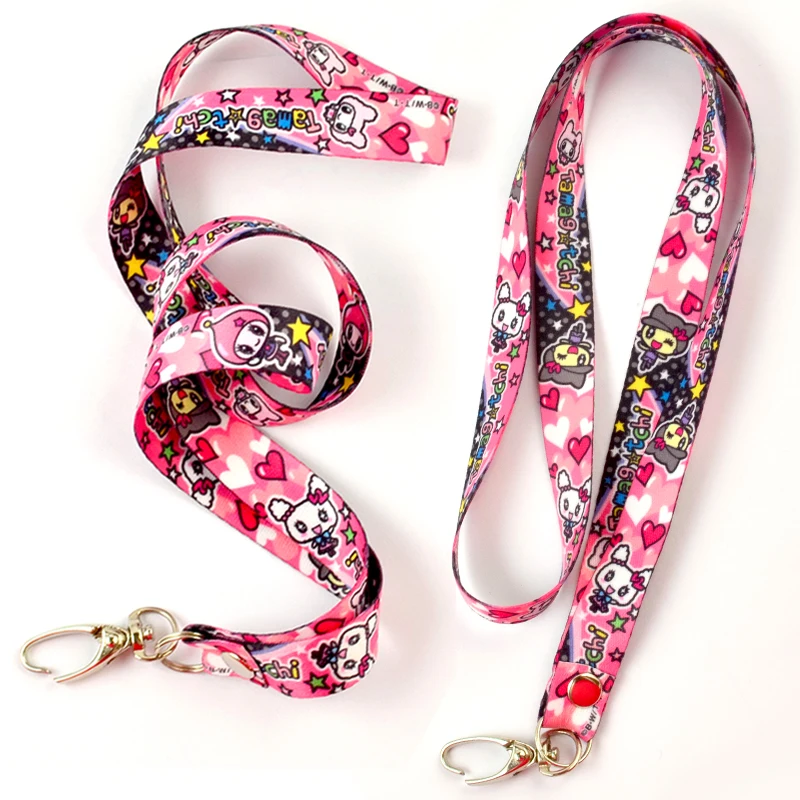 Wholesale Customised Women Personalised Jacquard Lanyards Keychain Keyring Lanyard Sublimation Key Chains Polyester Lanyard