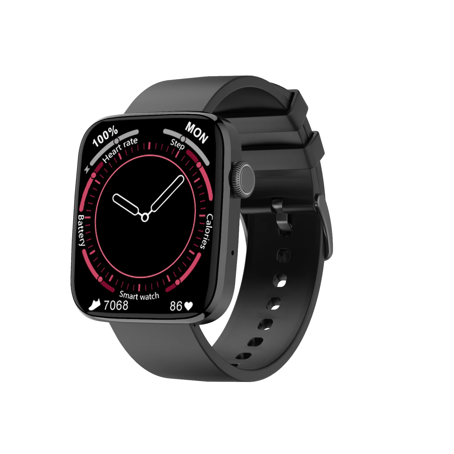 DT1 touch screen heart rate monitoring smart watch sports watch