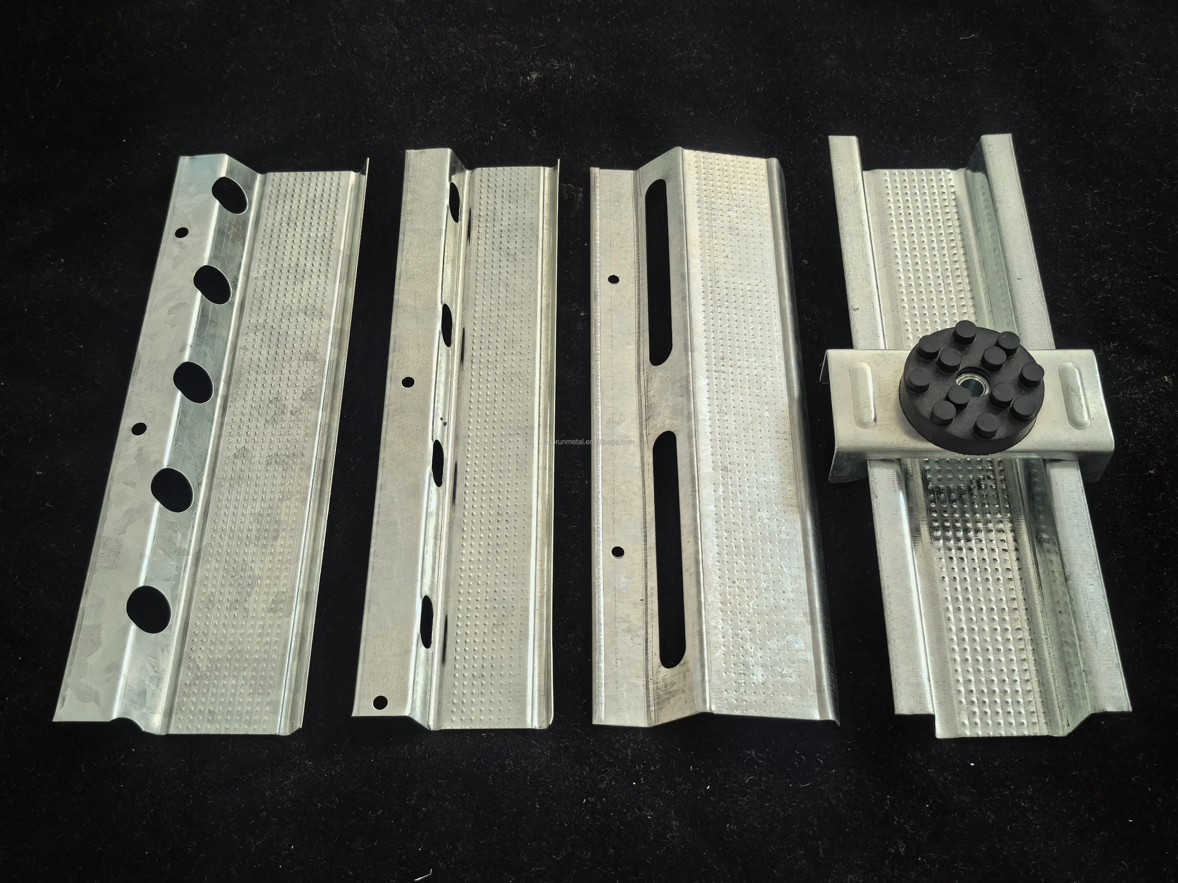 galvanized drywall profile 64*36 RC plus channel one-leg metal wall furring resilient channel