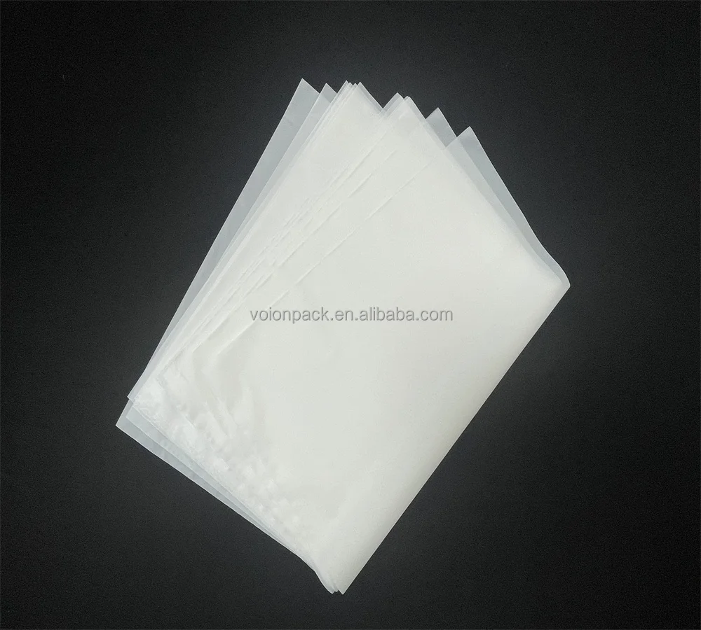 Eco-Friendly 100% CPE Material Plastic Carry Bag with Open Flat Factory Direct for Clothing & Garbage Packaging Bag