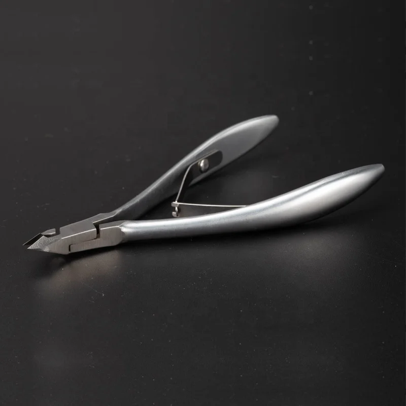 New Double Spring 6mm Jaw 16 Wholesale Professional 4Cr13 Stainless Steel Manicure Cutical Clipper Cutter Nail Cuticle Nipper