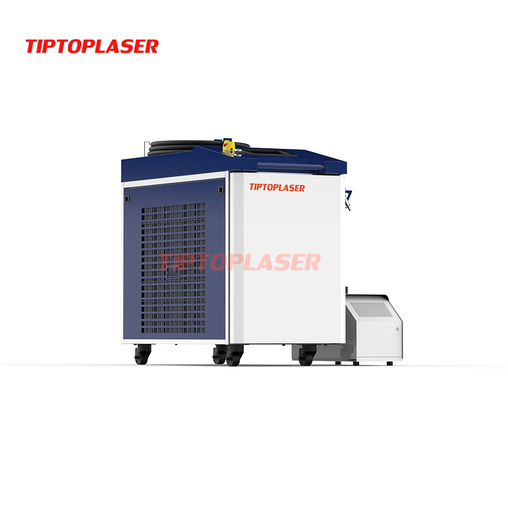 Four-in-One Precise Laser Welding Machine for Metal Parts Easy to Operate with Key RECI Brand Laser Source for Restaurants