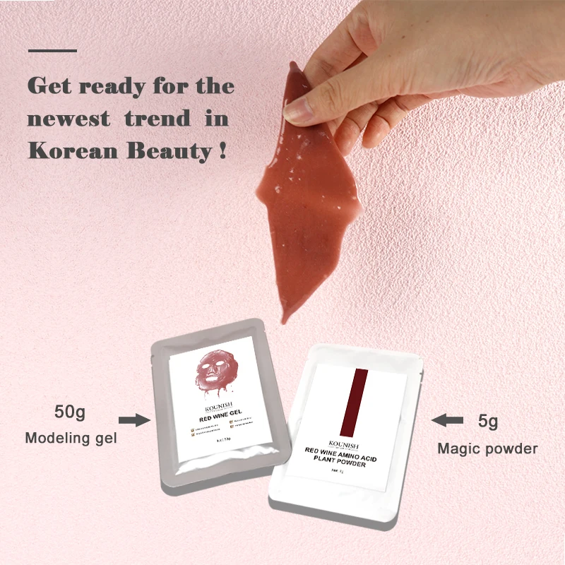 Korean Skincare Face & body mask Beauty Cosmetics Facial Powder Jelly Masks Whitening Hydrojelly Jellymask