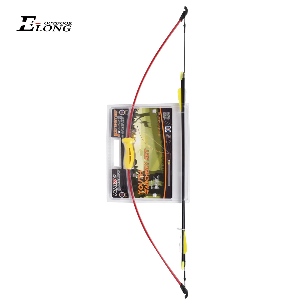 Elong Archery Toy Kids Bow And Arrow Bow Arrow Set Archery Equipment  for Kids
