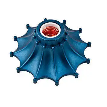 Custom Fashion Design Natural Outdoor Home Wall Lamp Holder Parts E27 LED Lamp Holders