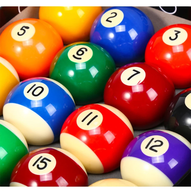 Pool table accessories / billiard ball 50.8MM color ball 48mm white ball accessories