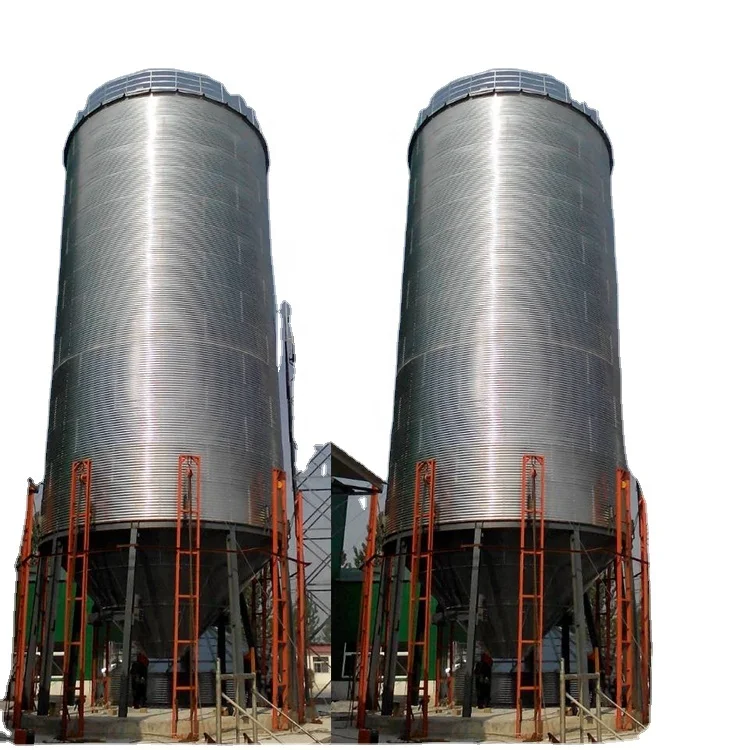 
Vertical grain silo corrugated panels bolted silo 500m3 1000m3 5000m3 
